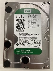 【データ復旧・データ復元成功実績】HDD WD30EZRX 3TB デスクトップPC内蔵HDD、BIOSで認識しない