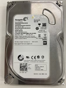 【データ復旧・データ復元成功実績】HDD Seagate ST500DM002 500GB　デスクトップ内蔵HDD、OS起動しない