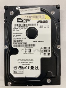 【データ復旧・データ復元成功実績】HDD WD WD400BB 40GB　デスクトップPC内蔵HDD、異音がして認識しない