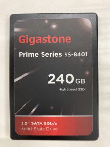 【データ復旧・データ復元成功実績】SSD Gigastone SS-8401 240GB ノートPC内蔵SSD、まったくリードできない