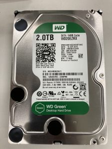 【データ復旧・データ復元成功実績】　HDD WD WD20EZRX-22D8PB0 2TB　USB外付HDD内蔵HDD、認識しない