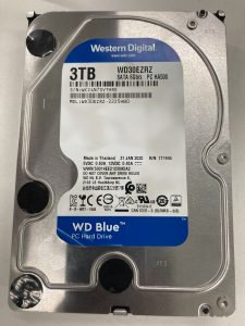 【データ復旧・データ復元成功実績】HDD WD WD30EZRZ 3TB　異音がする