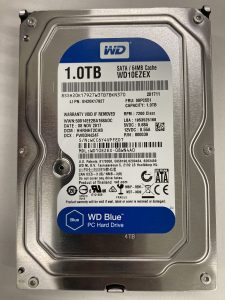 【データ復旧・データ復元成功実績】HDD WD10EZEX-08WN4A0 1TB 異音がする