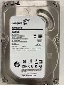 【データ復旧・データ復元成功実績】　HDD Seagate ST2000DM001 2TB　外付HDD内蔵HDD、ACアダプタを間違えて接続した