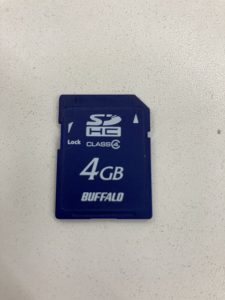 【データ復旧・データ復元成功実績】SDカード BUFFALO 4GB データがみれない