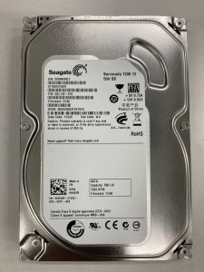 【データ復旧・データ復元成功実績】HDD Seagate ST3500418AS 500GB デスクトップ内蔵HDD、OS起動しない