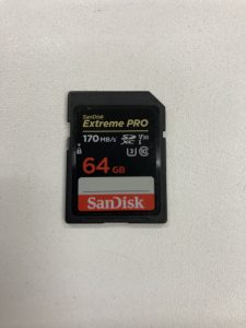 【データ復旧・データ復元成功実績】SDカード SanDisk ExtremePro 64GB フォーマット要求エラー