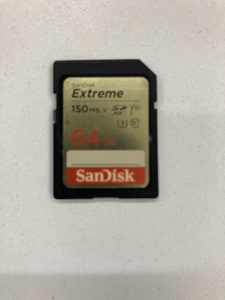 【データ復旧・データ復元成功実績】SDカード SanDisk Extreme 64GB  フォーマット要求エラー