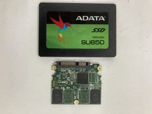 【データ復旧・データ復元成功実績】SSD ADATA ASU650SS-120GT 120GB ノートPC内蔵SSD。OS起動しない。認識しない。