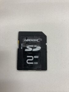 【データ復旧・データ復元成功実績】SDカード HIDISC 2GB 折れた