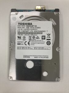 【データ復旧・データ復元成功実績】外付け TOSHIBA HD-TPA1U3 1TB　認識しない