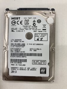 【データ復旧・データ復元成功実績】外付HDD BUFFALO HD-PLF1.0U3-BW 1TB　アクセスできない