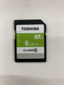 【データ復旧・データ復元成功実績】SDカード TOSHIBA SD-K08G 8GB 認識しない