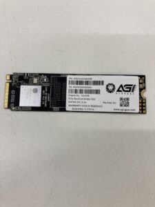 【データ復旧・データ復元成功実績】SD AGI 512GB　ノートPC内蔵SSD、OS起動しない、USB接続してもデータみれない　