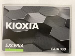 【データ復旧・データ復元成功実績】SSD KIOXIA TR20240G01 240GB　ノートPC内蔵SSD、認識しない