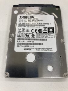 【データ復旧・データ復元成功実績】【まとめ　ブログ】 HDD TOSHIBA MQ01ABF050 500GB ノートPC内蔵HDD、OS起動しない